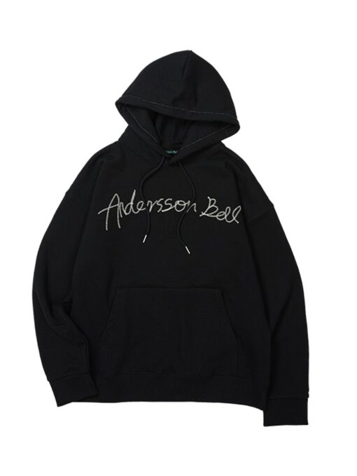 Andersson Bell Topos Logo Embroidery Hoodie wo clé