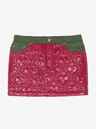 Heart Quilted Micro Skirt Andersson Bell