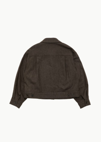 Product » Padded Crop Wool Jacket