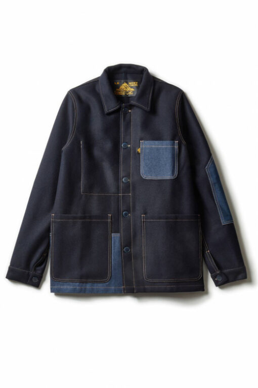 Product » Verdal Wool Work Jacket with Patches